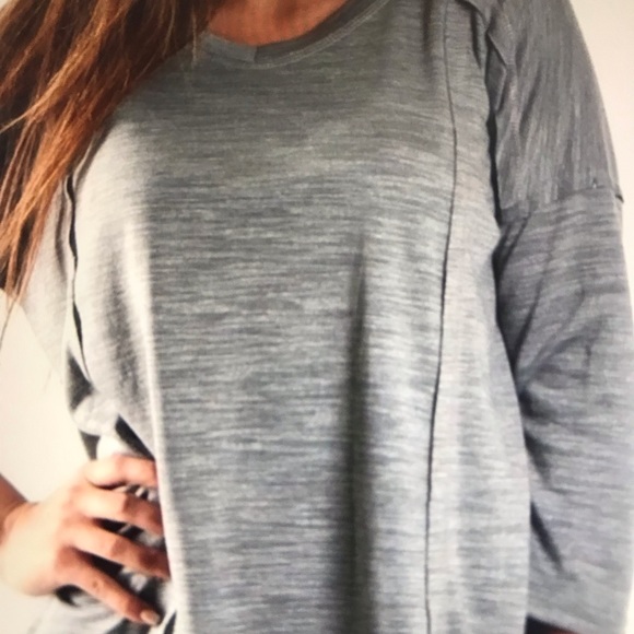 LONG SLEEVE RELAXED TEE - Picture 4 of 4